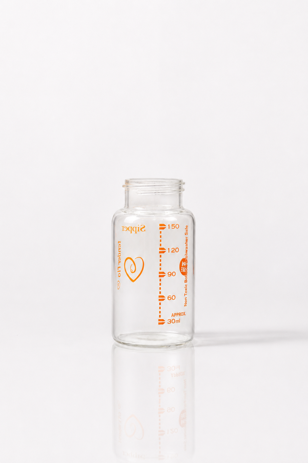 Clear Glass Baby Sipper